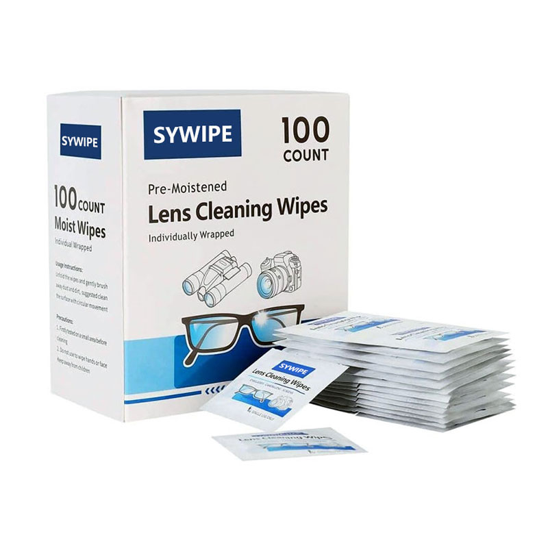 Top Wipe Manufacturing for The Safety Director Lens WipesSYWIPE