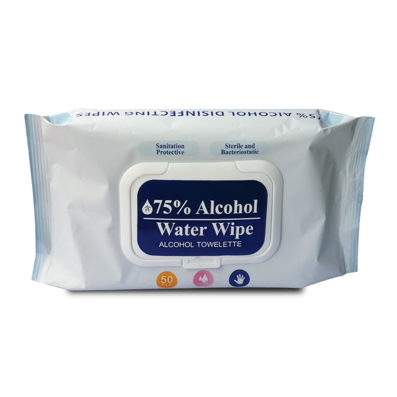  Cleansing Wipes-(50 Sheet), 75% Alcohol Hand Sanitizing, Travel Size