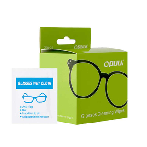 OEM Eyeglasses Anti-Fog Cleaning Wipes, Lens Cloths for Glass Screens