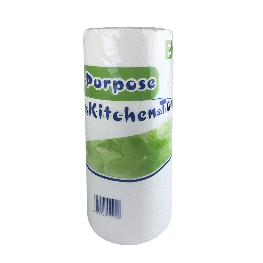 Biodegradable Multi Purpose Wood Pulp Kitchen Paper Towels 