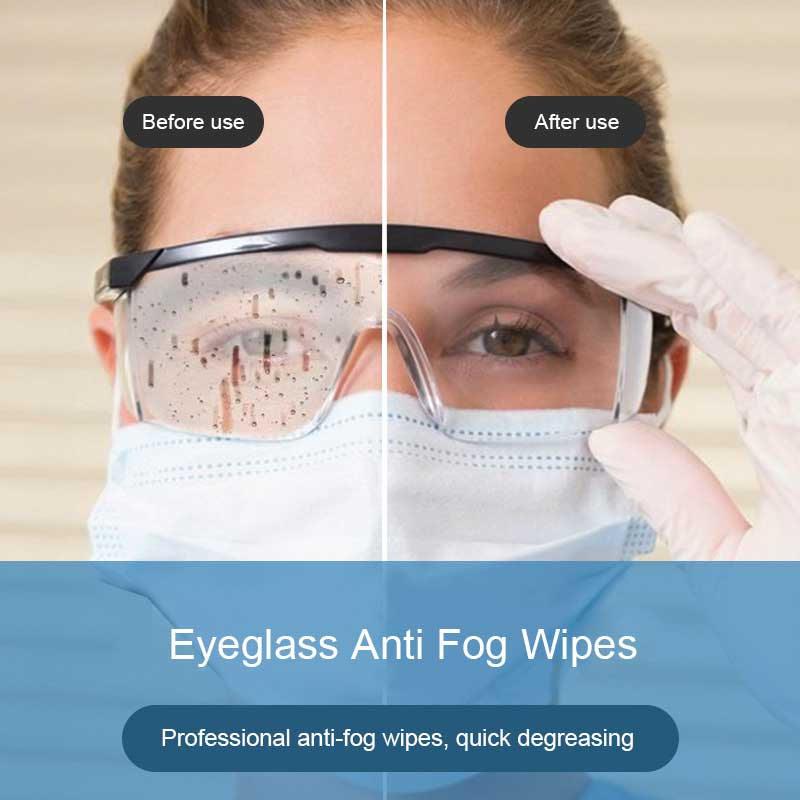 Professional AntiFog Wipes Eyeglasses ClothsChina Supplier