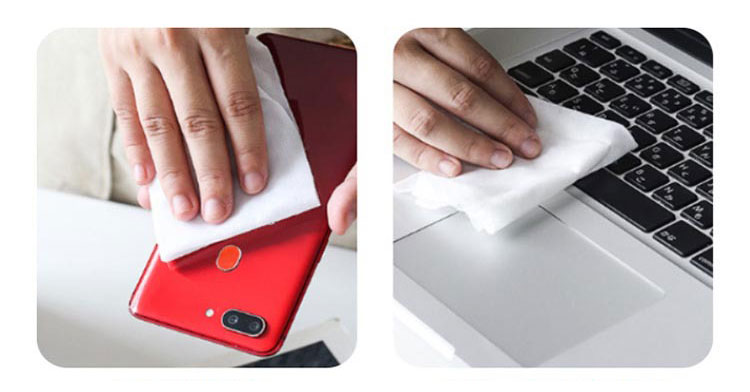 China Manufacturers Isopropyl Alcohol wipes for cleaning electronics