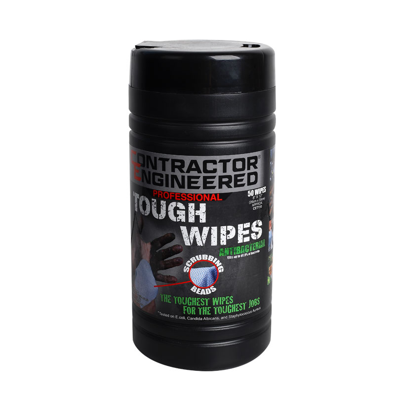 OEM Tough Hand Wipes ,with Scrubbing Beads, Multi-Surface Wipes