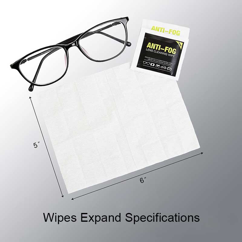 Top Eyeglass Anti Fog Lens Cleaning Wet Wipes Manufacturer