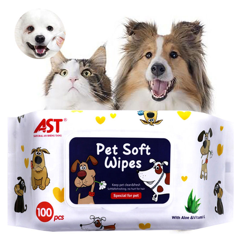 Best Pet Wipes for Dogs & Cats 100 Pcs Grooming Dog Wipes