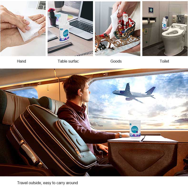 Best Antibacterial Sanitizing Cleaning Hand Wipes Manufacturer