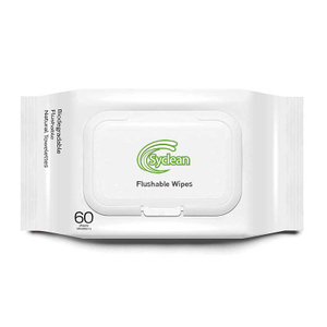 Biodegradable Flushable Cleaning Hygiene Wipes for In Home Bathroom