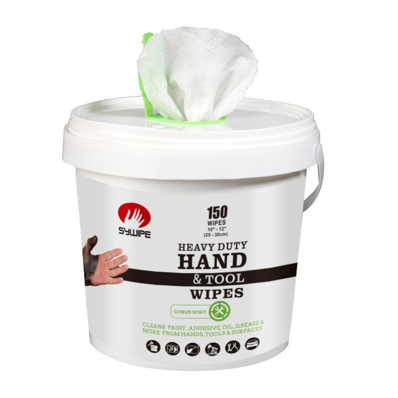 Industrial Heavy Duty Cleaning Wet Wipes for Remove Hand And Tool Grease