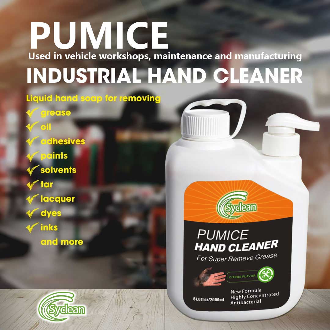 OEM Orange Liquid Heavy-Duty Pumice Soap Hand Cleaner