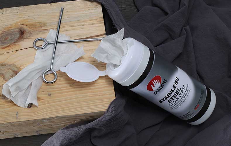 Stainless Steel Cleaning Wipes for Household AppliancesFactory
